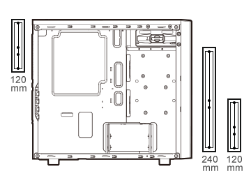 101a_Water cooling radiator support